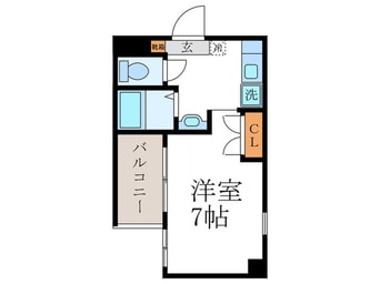 間取図 モデラート勝村