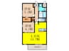 アクア プリータ 2LDKの間取り