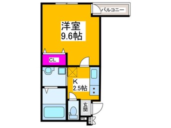 間取図 仮）フジパレス堺白鷺ＥＡＳＴ