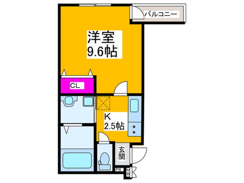 間取図 仮）フジパレス堺白鷺ＥＡＳＴ