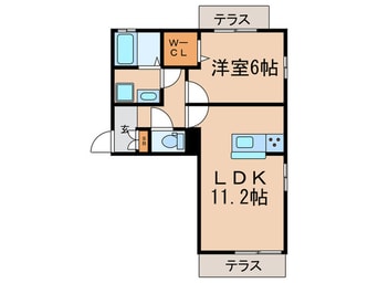 間取図 グリナージュ清水