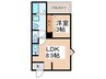 仮)F+style藤井寺道明寺2号館 1LDKの間取り