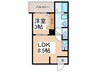 仮)F+style藤井寺道明寺2号館 1LDKの間取り