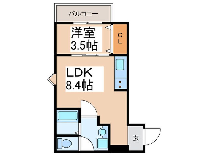 間取り図 仮)F+style藤井寺道明寺2号館