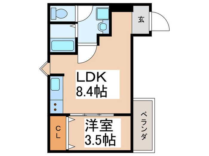 間取り図 仮)F+style藤井寺道明寺2号館