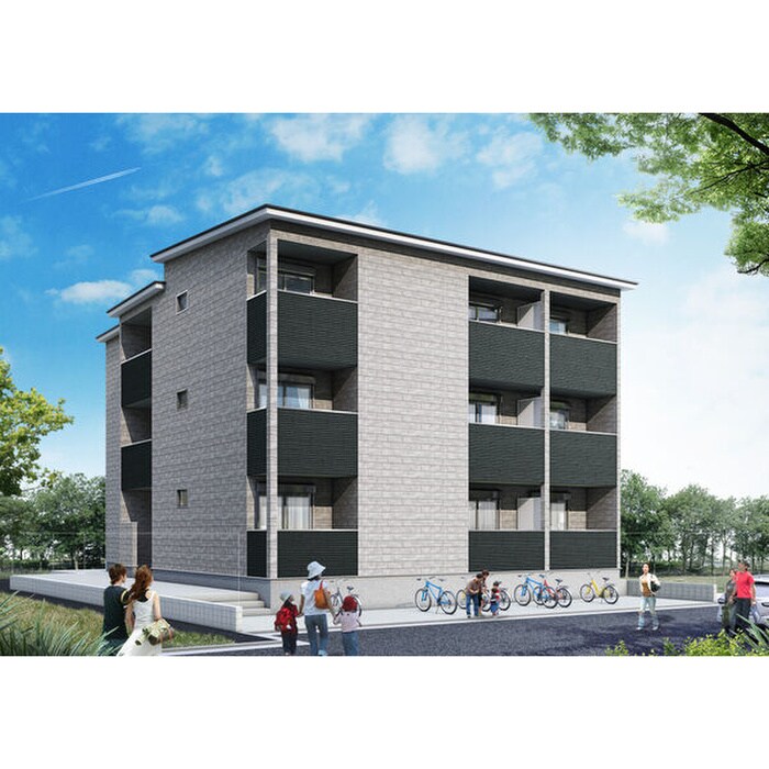 完成予想図 仮)F+style藤井寺道明寺2号館