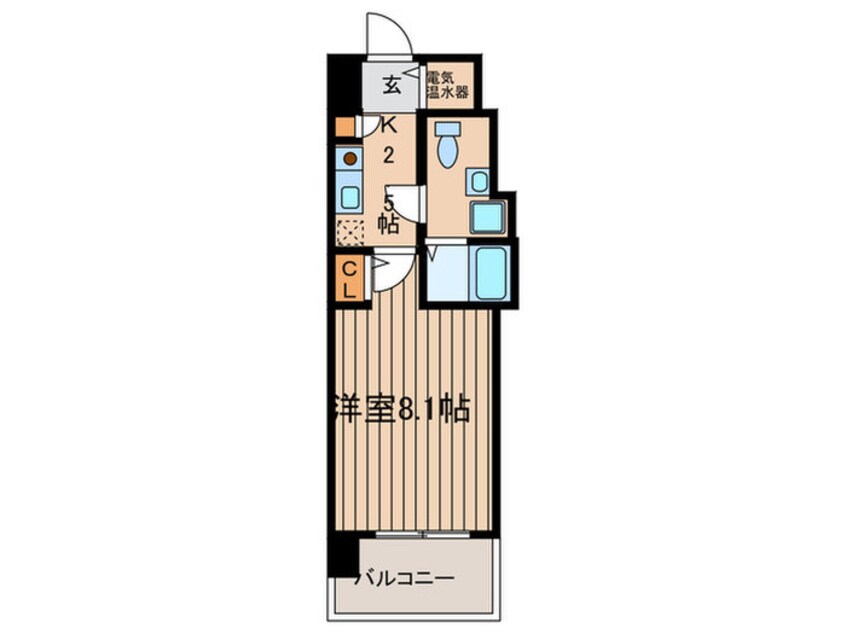 間取図 グラマシー京橋