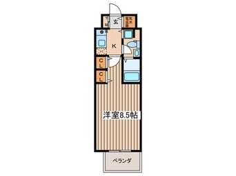 間取図 グラマシー京橋