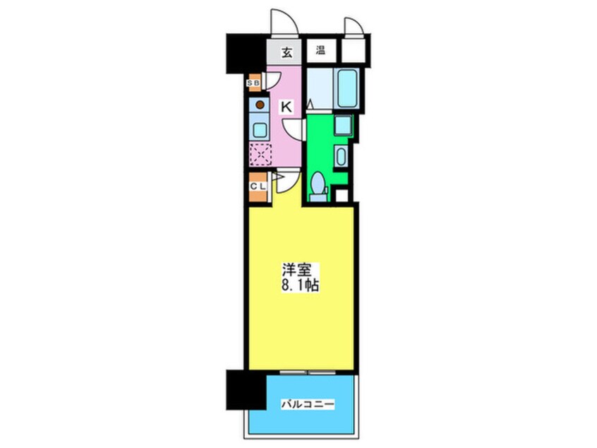 間取図 グラマシー京橋