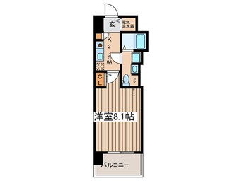 間取図 グラマシー京橋