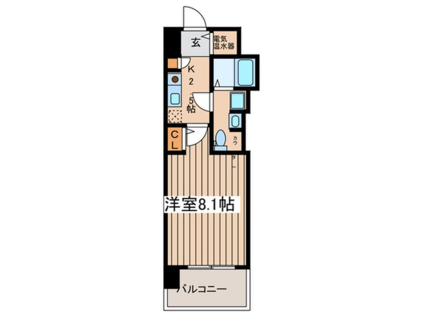 間取図 グラマシー京橋