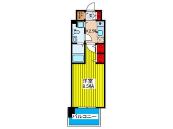 間取図 グラマシー京橋