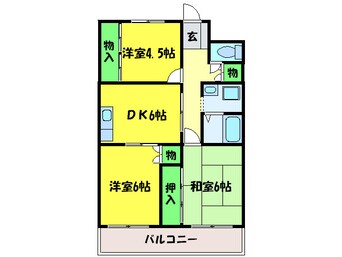 間取図 ナヴィール楠