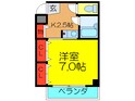 ルブール城東の間取図