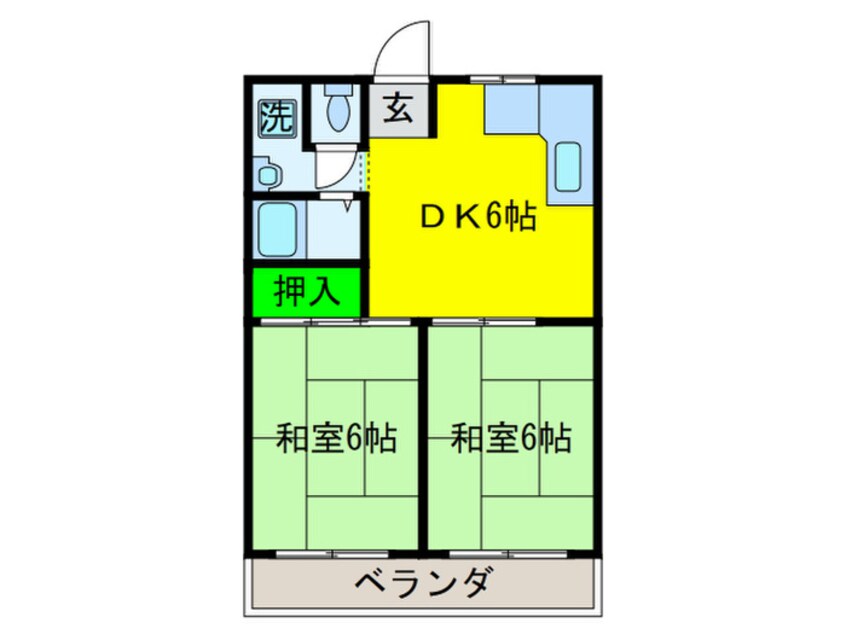 間取図 種村マンション１番館