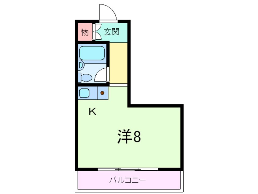 間取図 イ－ストゲ－ト神戸