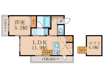 間取図 R-MF