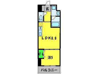 間取図 ＢＲＡＶＩ　南船場