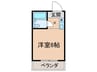 淡路エンビィハイツ 1Kの間取り