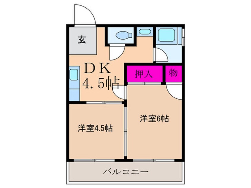 間取図 ナビハイム井高野