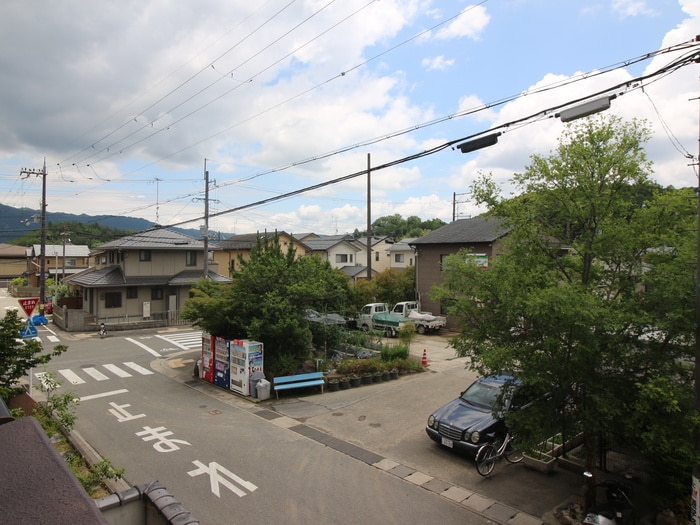 室内からの展望 お－りと－り