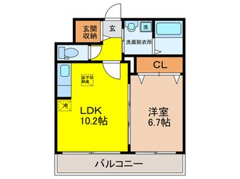 間取図 ハ－ヴェストⅢ