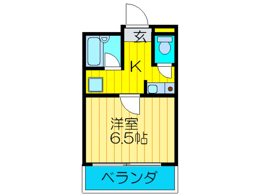 間取図 ア－バン千林Ａ棟