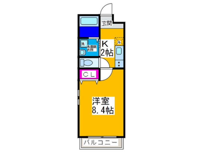 間取図 フジパレス堺東雲