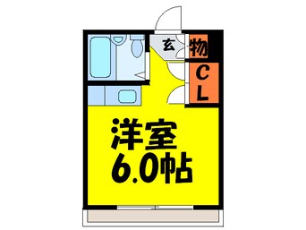 間取図 ホワイトハイツ