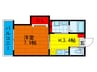 レユシール末広町Ⅰ 1Kの間取り