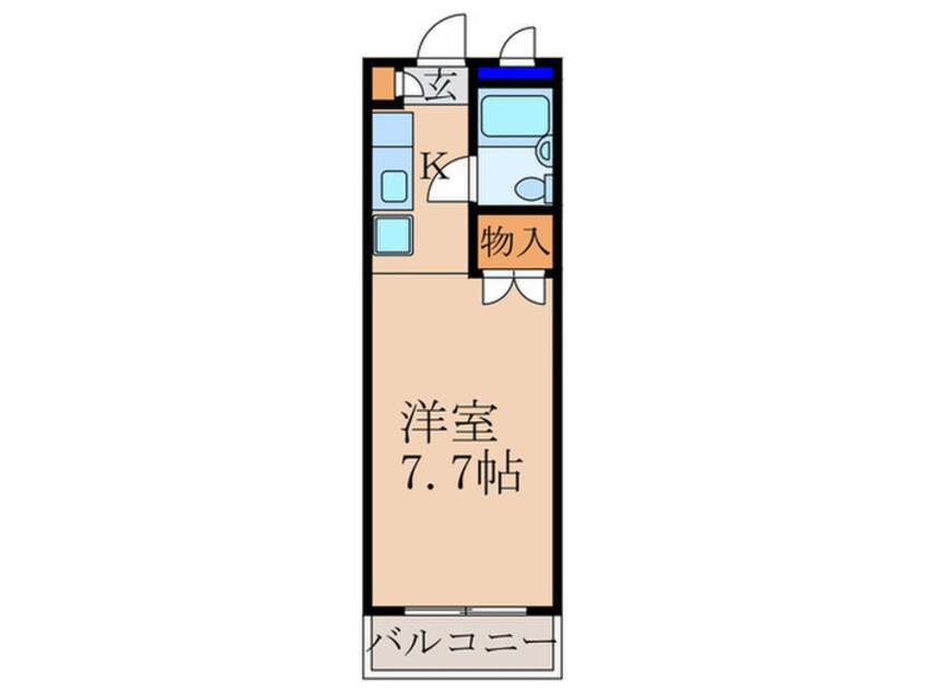 間取図 メゾンナガサワ