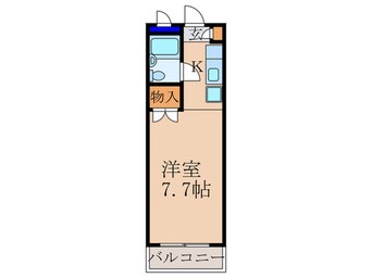 間取図 メゾンナガサワ