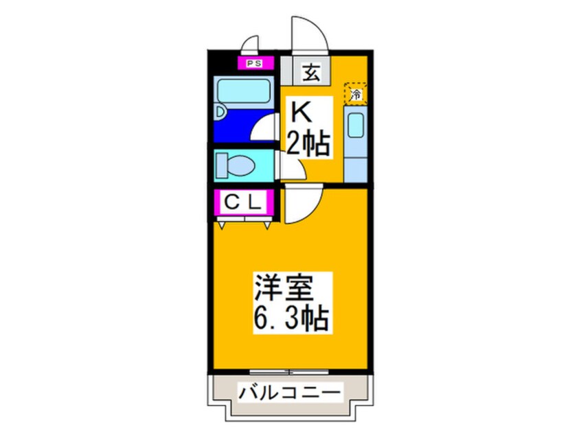 間取図 プリミエール白鷺