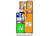 エミネンス立矢マンション 3LDKの間取り