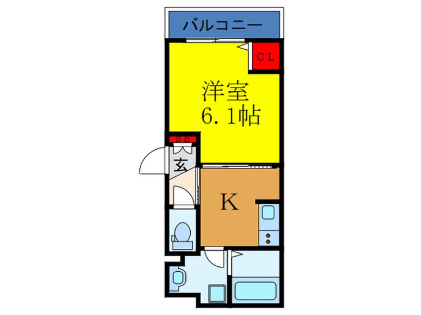 間取図 ウィンザーパレス