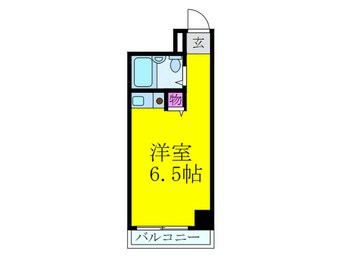 間取図 スカイハイツ中野