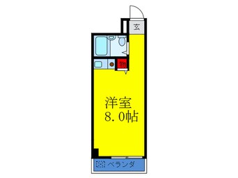 間取図 スカイハイツ中野