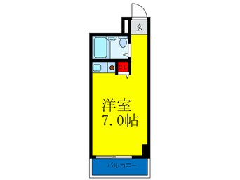 間取図 スカイハイツ中野