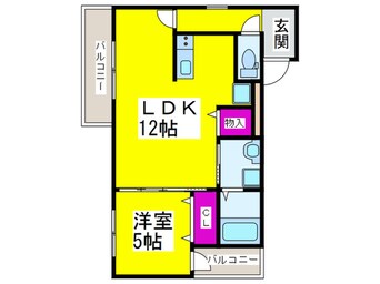 間取図 フィアスコート北旅籠町東2番館