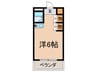 アルビオン西明石 1Rの間取り