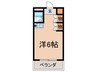 アルビオン西明石 1Rの間取り