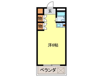 間取図 アルビオン西明石