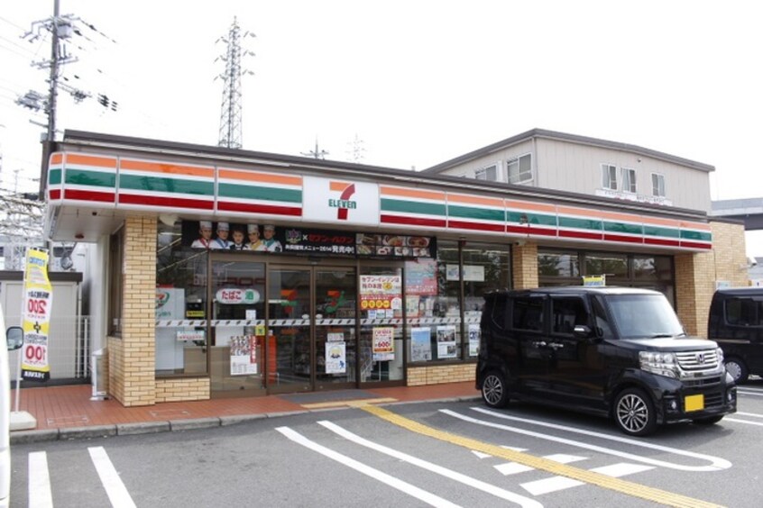 セブンイレブン京都油小路九条店(コンビニ)まで66m ﾍﾞﾙ・ｸﾛｰﾁｪ京都sta　206号