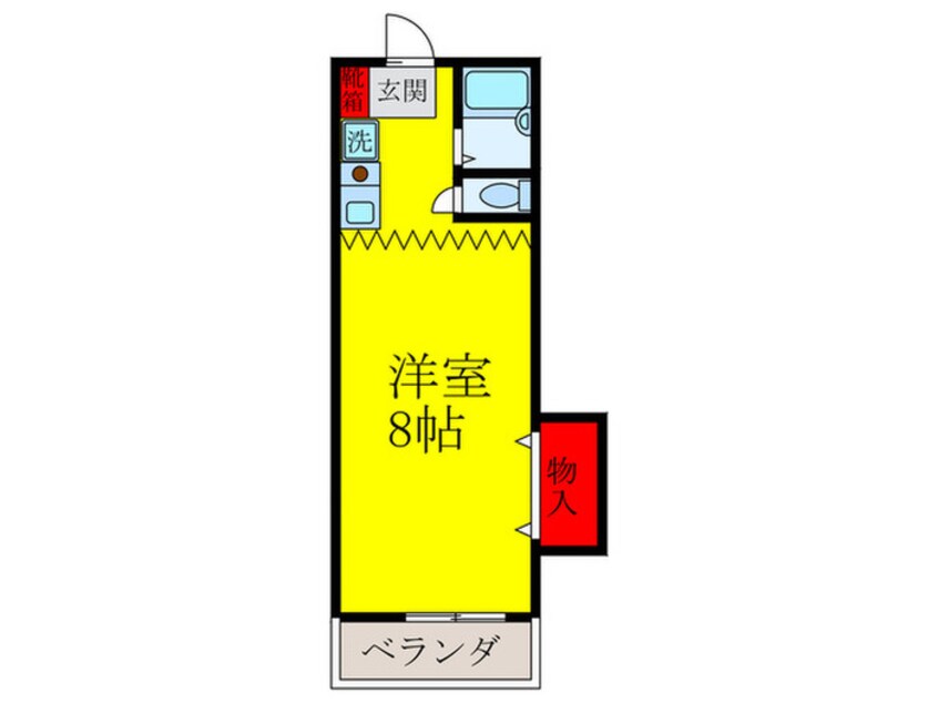 間取図 山仁シロヤマベルクⅡ