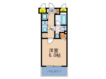 間取図 セイワパレス福島駅前