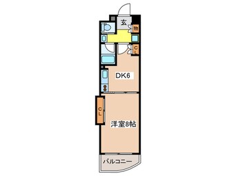 間取図 コンソラ－レ日本橋