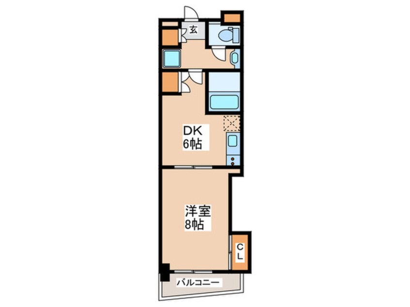 間取図 コンソラ－レ日本橋