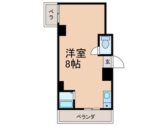 間取図 サンレスポワール天六