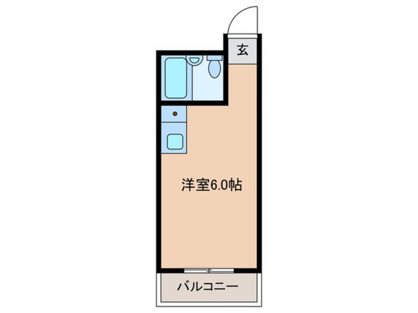 間取図 サンレスポワール天六