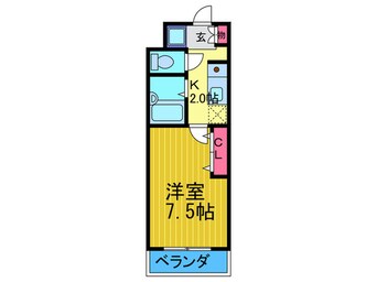 間取図 ラフィット・ソルティ